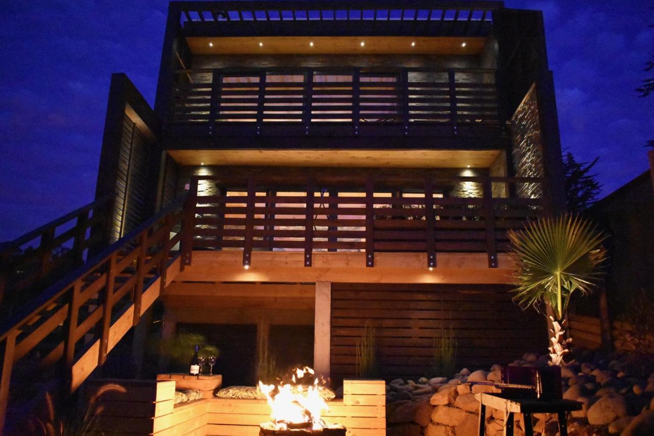פיצ'ילמו ---- Escapada De Lujo Para Dos ---- Casa Boutique Privada - Vistas Al Oceano - Parrilla Y Fogon En Quincho Privado - Insumos Desayuno - Tu Estadia Incluye Gratis 1 Sesion De Hidromasaje & Cromoterapia Bajo Las Estrellas En Jacuzzi Privado (Adults Onl מראה חיצוני תמונה