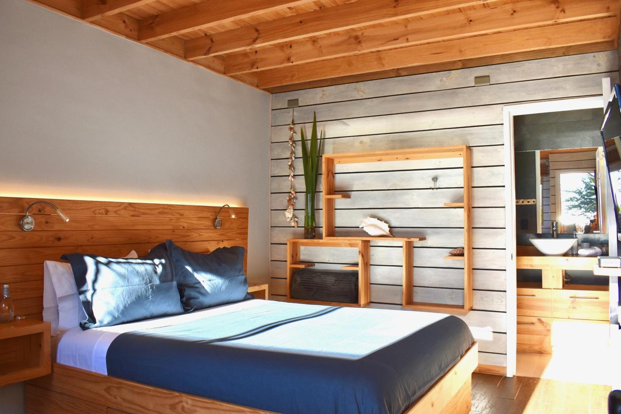 פיצ'ילמו ---- Escapada De Lujo Para Dos ---- Casa Boutique Privada - Vistas Al Oceano - Parrilla Y Fogon En Quincho Privado - Insumos Desayuno - Tu Estadia Incluye Gratis 1 Sesion De Hidromasaje & Cromoterapia Bajo Las Estrellas En Jacuzzi Privado (Adults Onl חדר תמונה